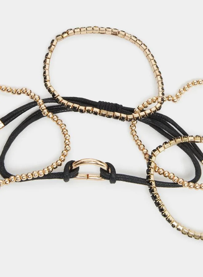 Styli  Pack of 5 - Beaded Bracelet for Women | Best Price UAE